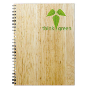 Think green notebook