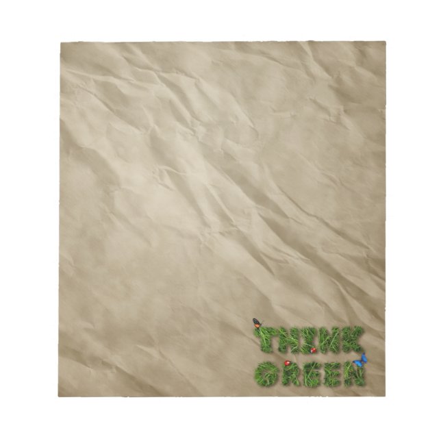 think green notepad (Front)