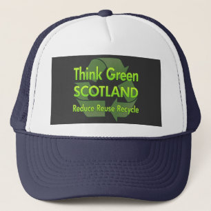 Think Green Scotland Trucker Hat