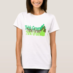 Think Green shirt - choose style & colour
