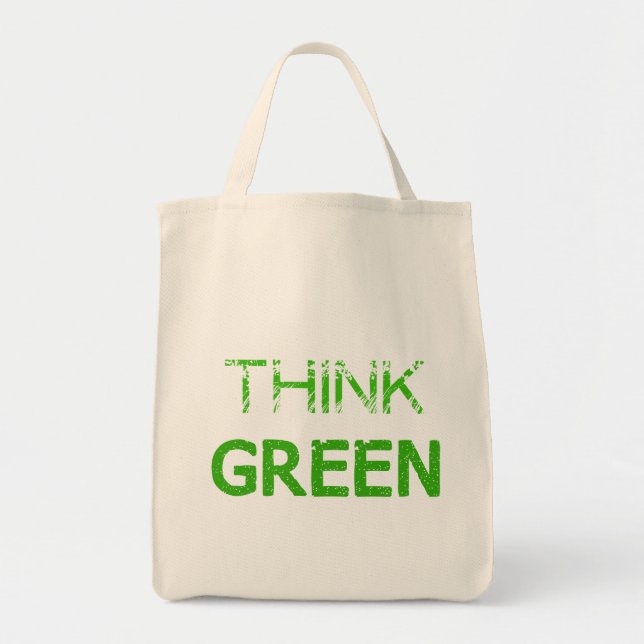 Think Green Tote Bag (Front)