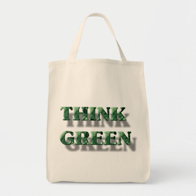 Think Green Tote Bag (Front)