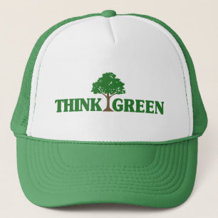 Think Green Trucker Hat