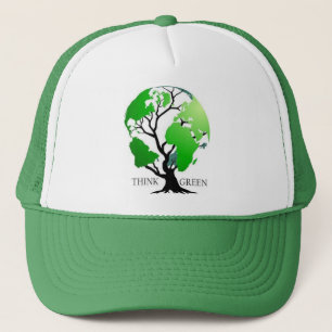Think Green Trucker Hat