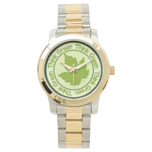 THINK GREEN watches (Front)