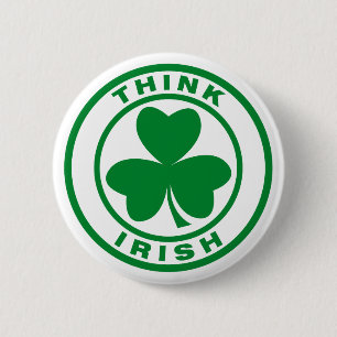 Think Irish 6 Cm Round Badge