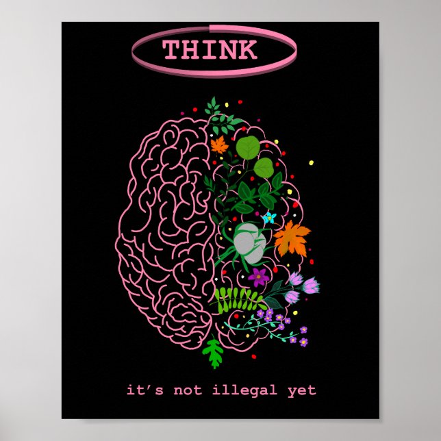 Think, it’s not illegal yet poster (Front)