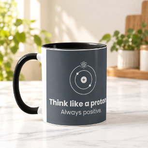 Think Like a Proton Black Combo Mug