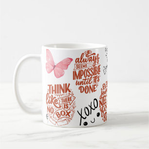 think like thers is no box coffee mug