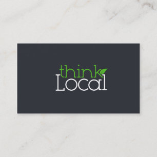 Think Local Business Card