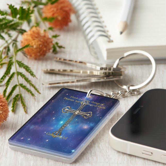 Think of Heaven Key Ring (Front Right)