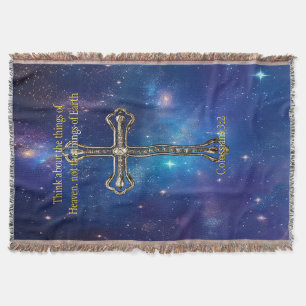 Think of Heaven Throw Blanket