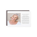 Think of Me Poem Photo Memorial Sympathy