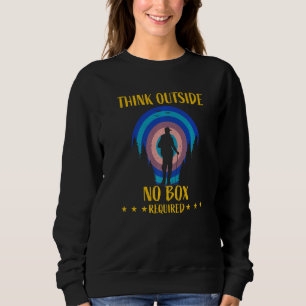 Think Outside Box Outfit For Hiking Father's Day 1 Sweatshirt