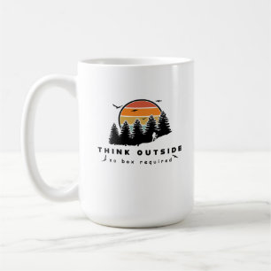 Think Outside No Box Required Coffee Mug