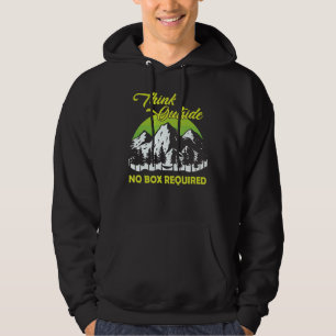 Think Outside No Box Required Hiking Camping Hoodie