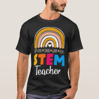 Think Outside The Bo STEAM Back to School STEM Tea T-Shirt