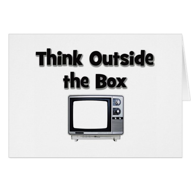 Think outside the box (Front Horizontal)