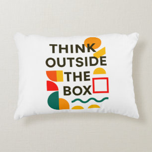 Think Outside the Box – Creative Decorative Cushion