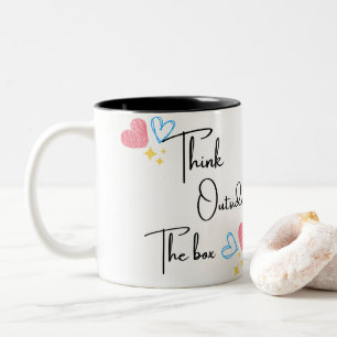 Think Outside the box -Creative inspiration mug