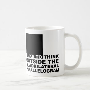 Think Outside The Box Funny Geek Nerd Mug