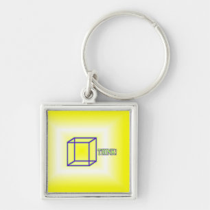 Think Outside the Box! Key Ring