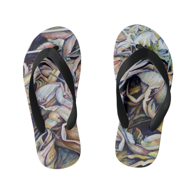 Think Outside the Box Kid's Thongs (Footbed)