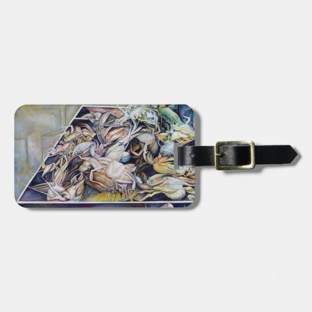 Think Outside the Box Luggage Tag (Front Horizontal)