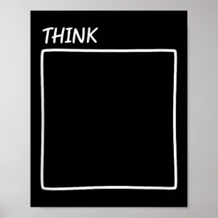 Think Outside The Box New Perspective Poster