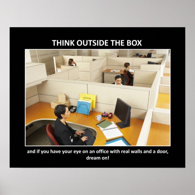 think-outside-the-box poster (Front)