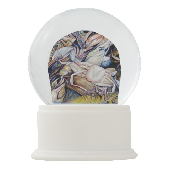 Think Outside the Box Snow Globe (Back)