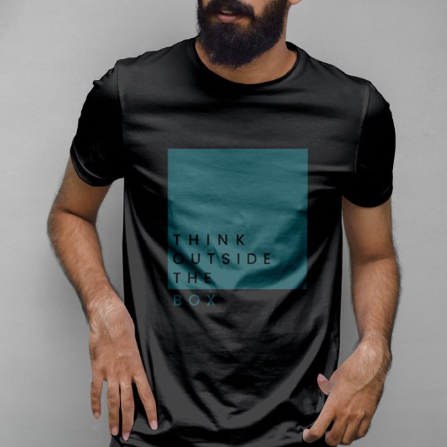Think Outside The Box T-Shirt (Creator Uploaded)