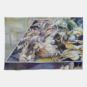 Think Outside the Box Tea Towel