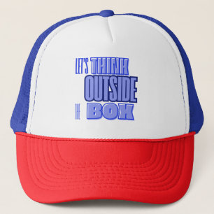 Think Outside the Box Trucker Hat