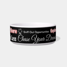 Think PAWsitive Dog Bowl