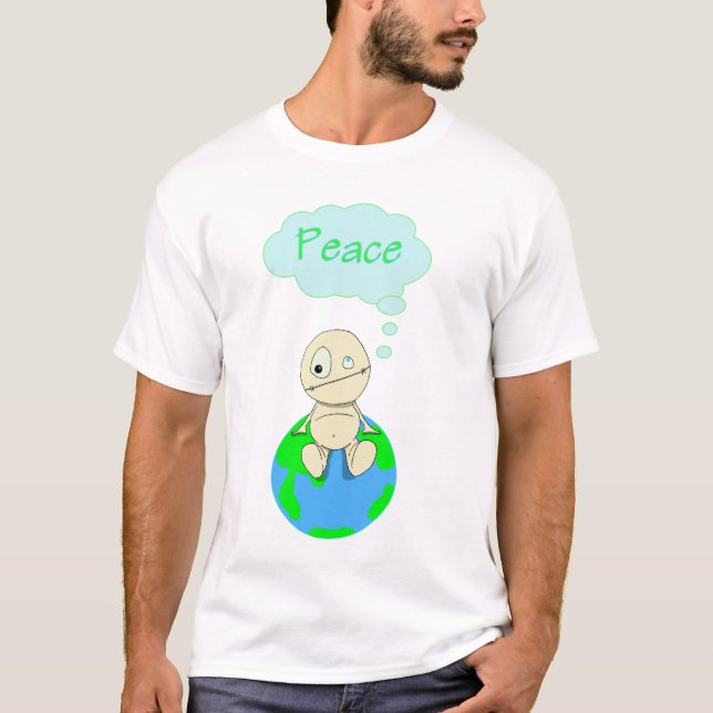 Think ... Peace T-Shirt (Front)
