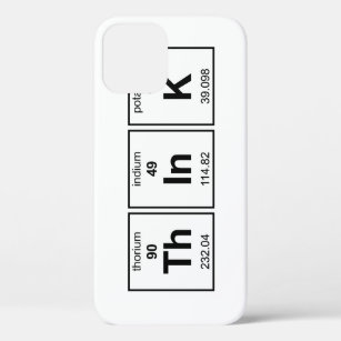 ThInK Periodic Table iPhone 12 Case