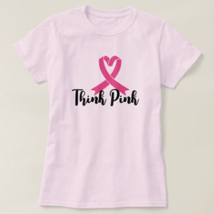 Think Pink – Wear Hope, Spread Strength T-Shirt