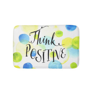 Think Positive Bath Mat