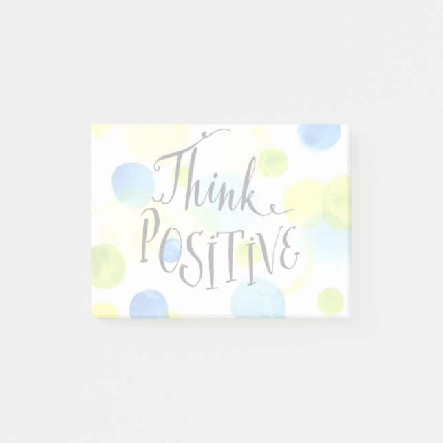 Think Positive Post-it Notes (Front)
