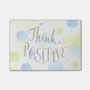 Think Positive Post-it Notes