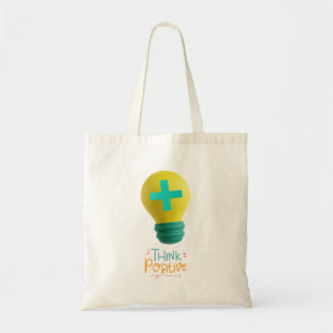 Think Positive Tote Bag