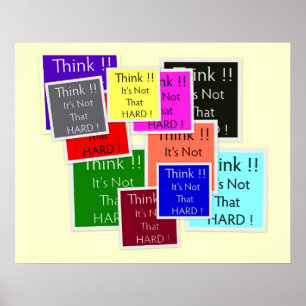 Think! poster