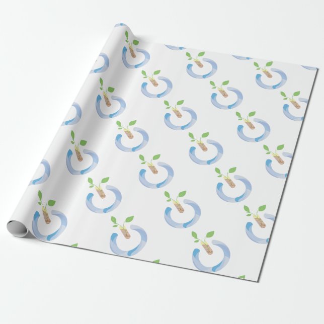 Think Power Wrapping Paper (Unrolled)