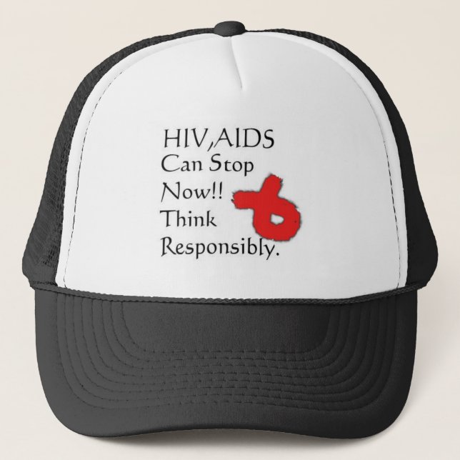 Think Responsibly Trucker Hat (Front)