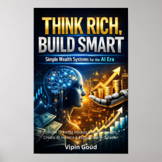 Think Rich Build Smart – Money Mindset to Millions Poster