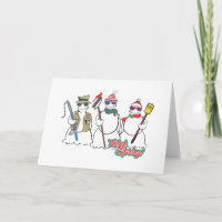 think spring greeting card