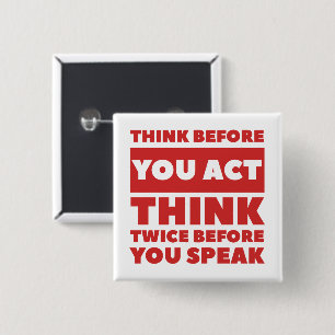 Think  Square Button