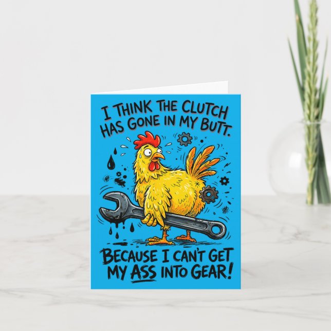 Think The Clutch Has Gone In Butt Because Cant Get Card (Front)