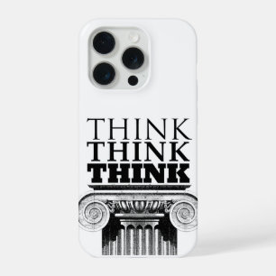 Think Think Think 12-step iPhone 15 Pro case